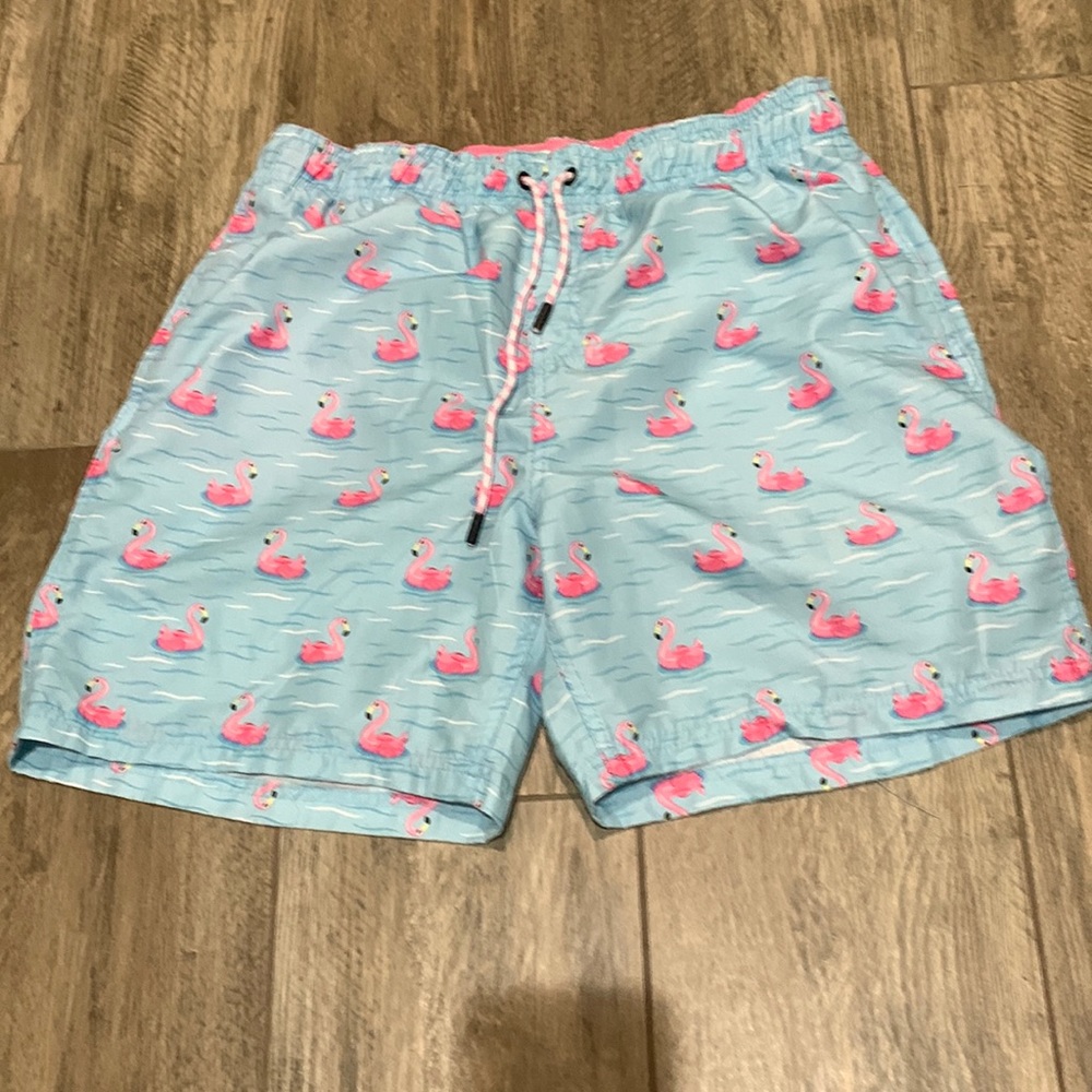 Broken Threads swim trunks